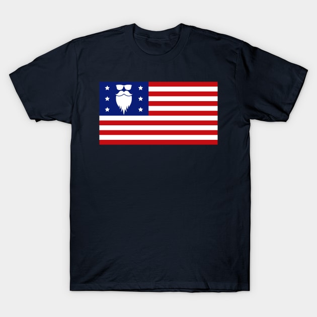 American Beard T-Shirt by ScruffyTees